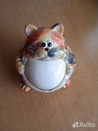 Копилка рыжий жирный котище