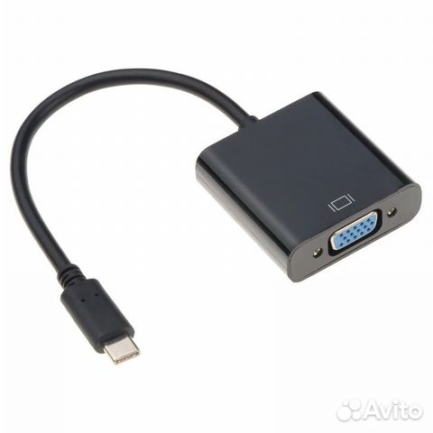 Адаптер USB Type C / Thunderbolt 3 в VGA