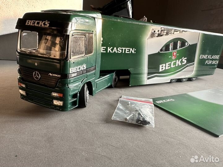 Модель mercedes benz actros 1840 NZG 1/43