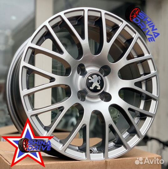 Диски Peugeot RS R16 4x108 High Gloss Silver