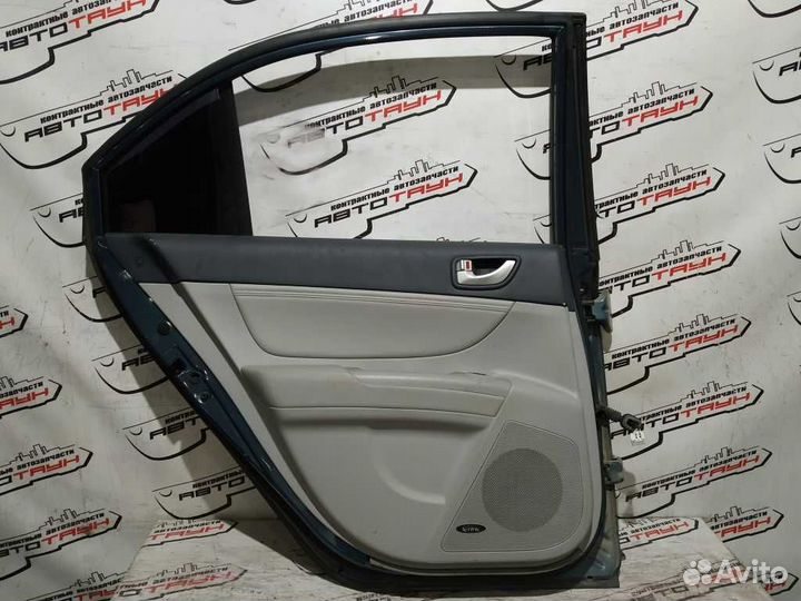 Дверь hyundai sonata NF задняя левая зеленый, D3 F