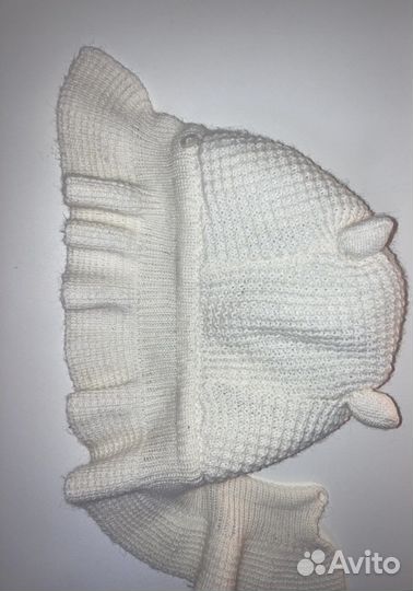 Шапка шлем журавлик