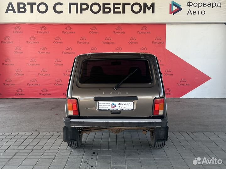 LADA 4x4 (Нива) 1.7 МТ, 2017, 87 501 км