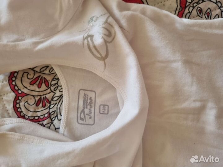 Купальник для танцев белый