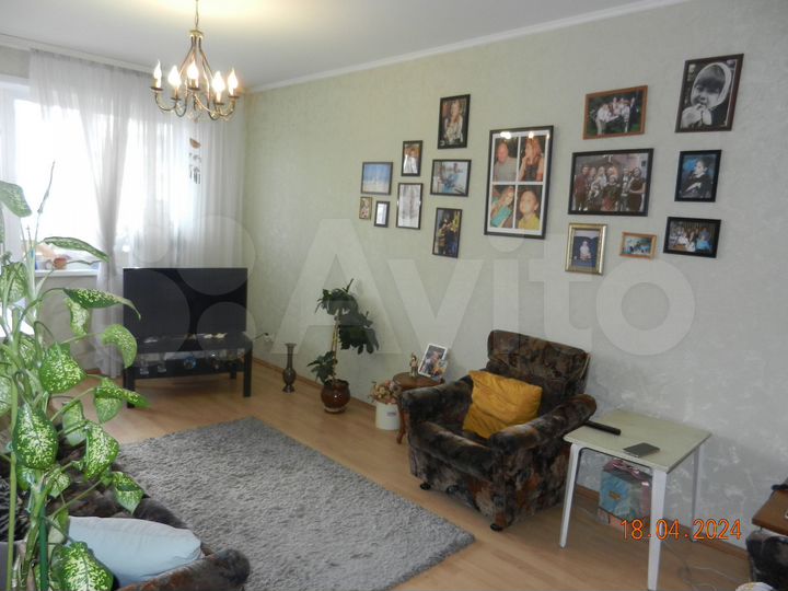 3-к. квартира, 60 м², 6/10 эт.