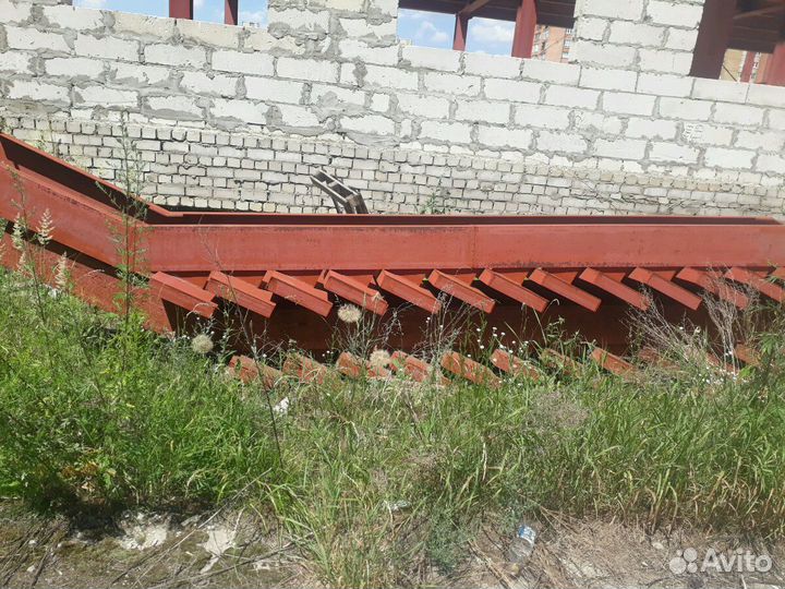 Лестничный марш, двутавр 40к1