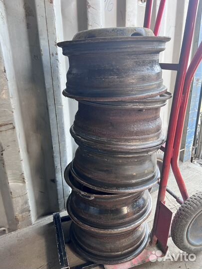 Б/у диски на бычок R16 бескамерные