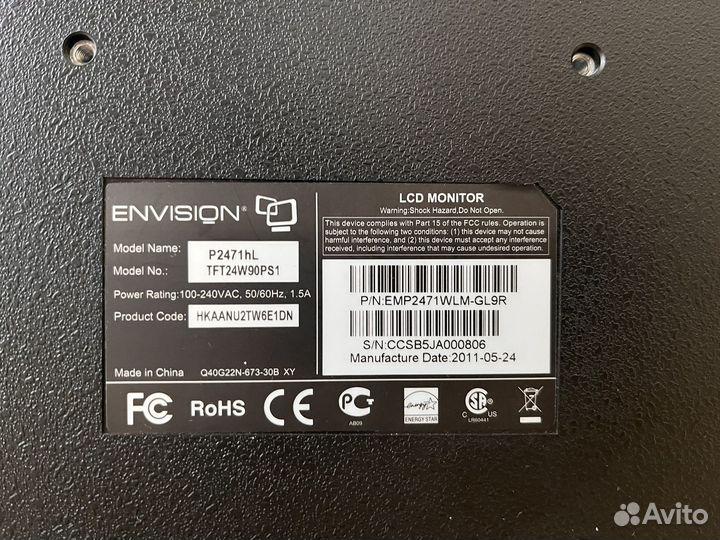 Монитор Viewsonic 24