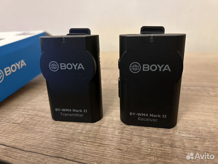 Беспроводной радиомикрофон Boya wm4 mark 2