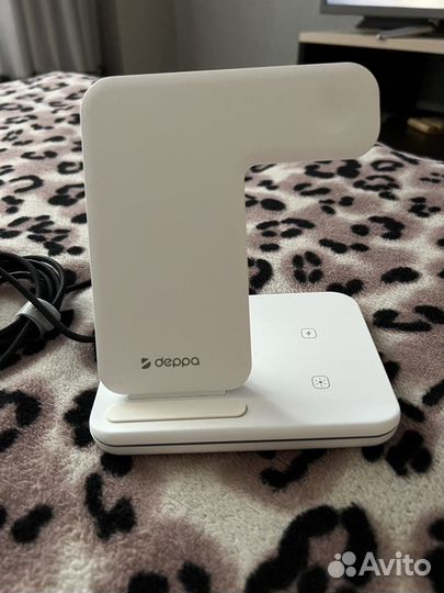 Зарядная станция 3 в 1 deppa