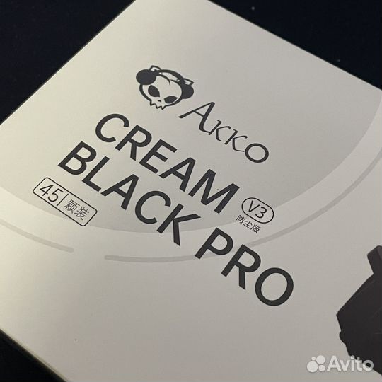 Свитчи для клавиатуры Akko Cream black pro