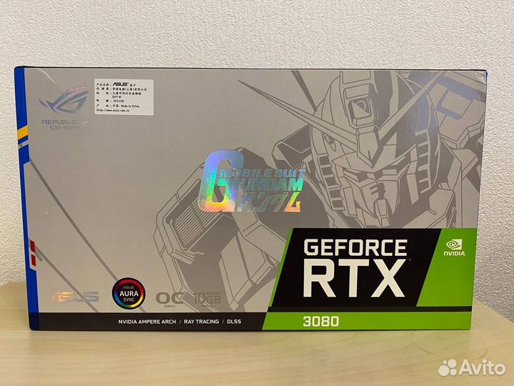 Asus GeForce RTX 3080 ROG Strix 10 Gb No LHR