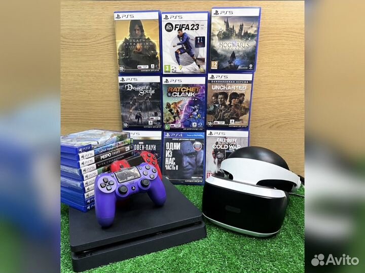 Аренда игровых приставок PS5 PS4 VR Xbox