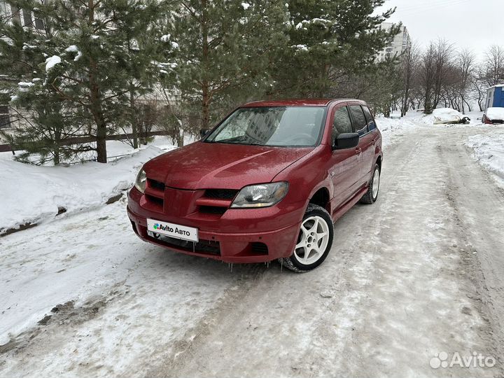 Mitsubishi Outlander 2.0 МТ, 2003, 212 511 км