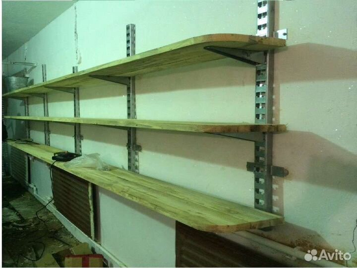 Стойка кабельная К1155, полка кабельная К1163