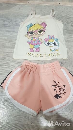 Одежда пакетом для девочки 92 98