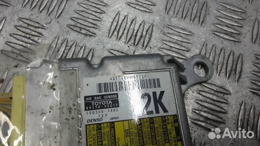 Блок управления airbag toyota RAV 4 ZSA3 (BOL02OQ0