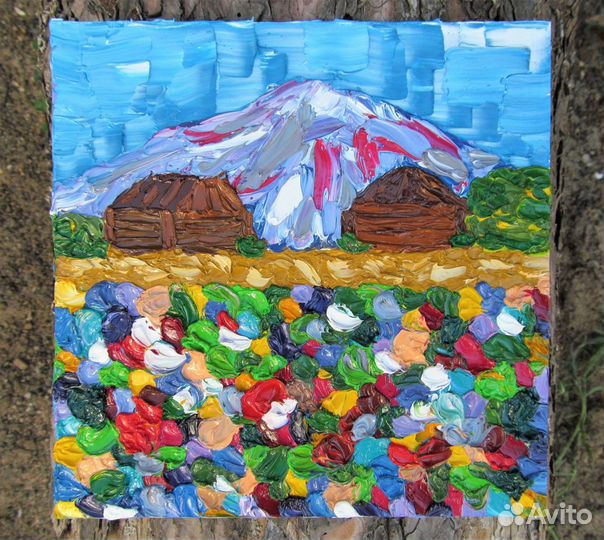 Пейзаж картина маслом