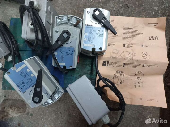 Привод воздушной заслонки Siemens