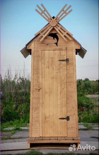 Дачный туалет с установкой HAT117