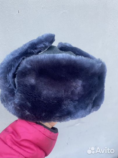 Шапка натуральная зимняя -для служащих