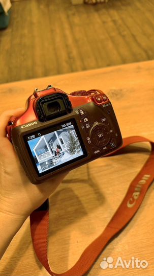 Зеркальный фотоаппарат canon eos 1100d