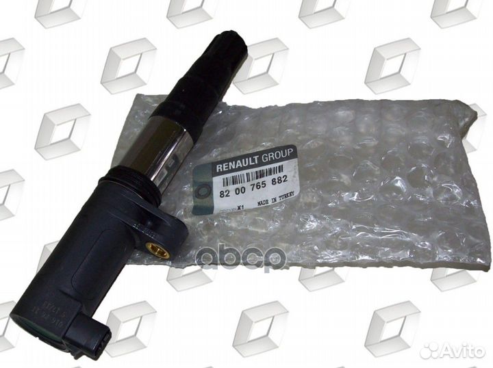 Катушка зажигания (на свечу) renault 8200765882