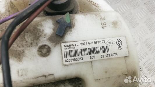 Насос топливный электрический dacia sandero 1 (ABR