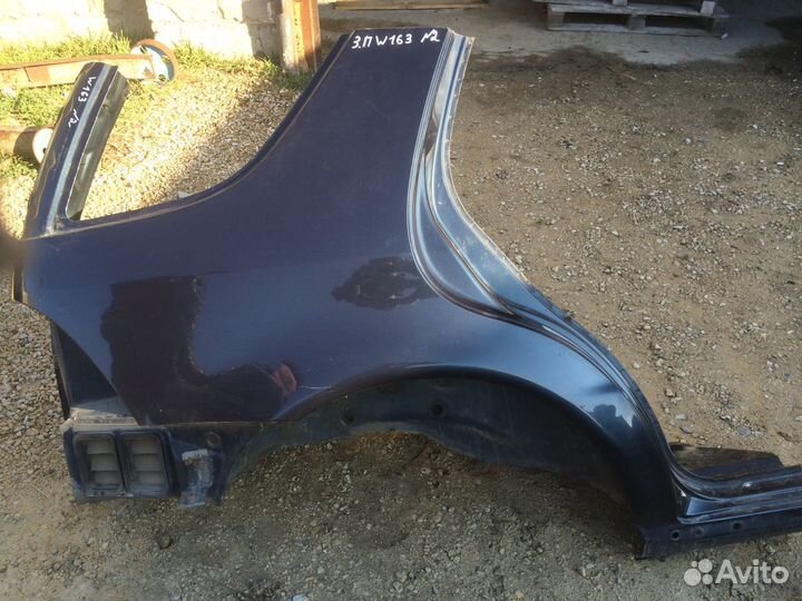 Крыло заднее Mercedes ML W163