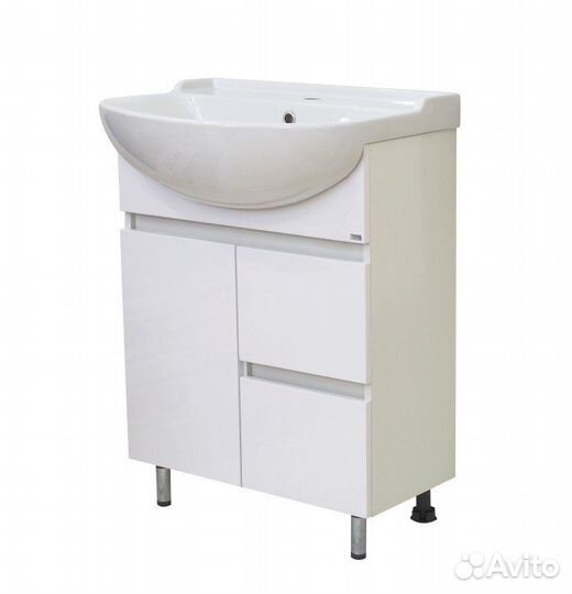 Тумба с раковиной Misty Амур Э-Аму01060-0111Я