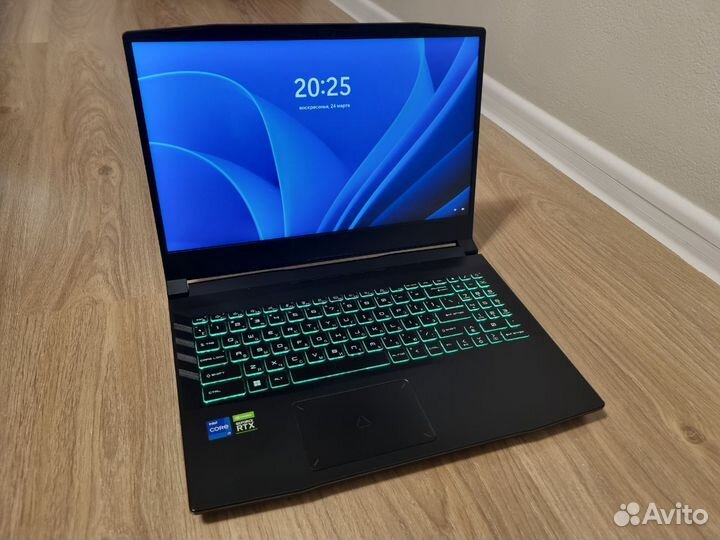 Ноутбук MSI Pulse GL66 12UGK серый 15.6