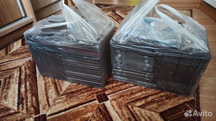 Пустые slim box для дисков 590шт