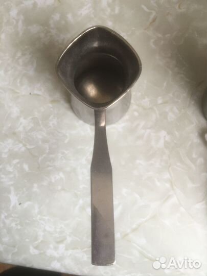 Ретро турка -кофейник -креманка -набор посуды кофе