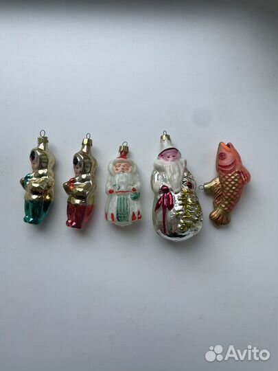 Елочные игрушки СССР