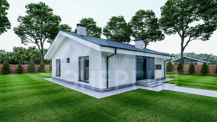 Дом 100 м² на участке 6 сот.