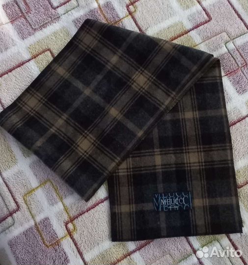Meucci Шарф мужской италия оригинал