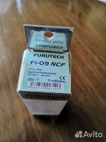 Furutech FI-09 NCF Rhodium (R) оригинал объявление продам