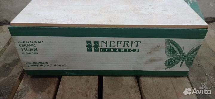 Керамическая плитка облицовочная