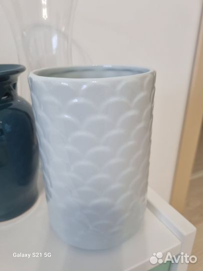 Вазы кувшин керамика и стекло