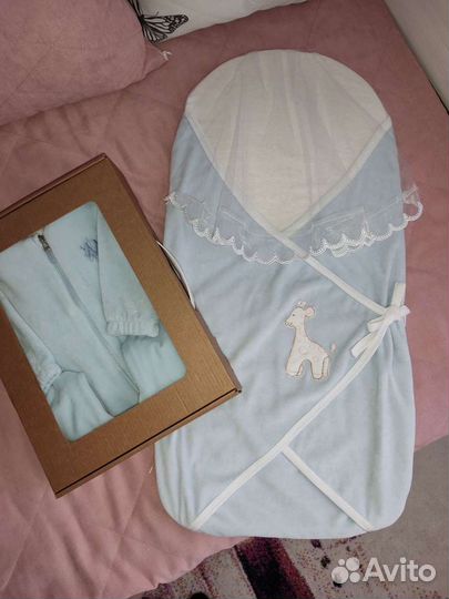 Комплект на выписку для мальчика