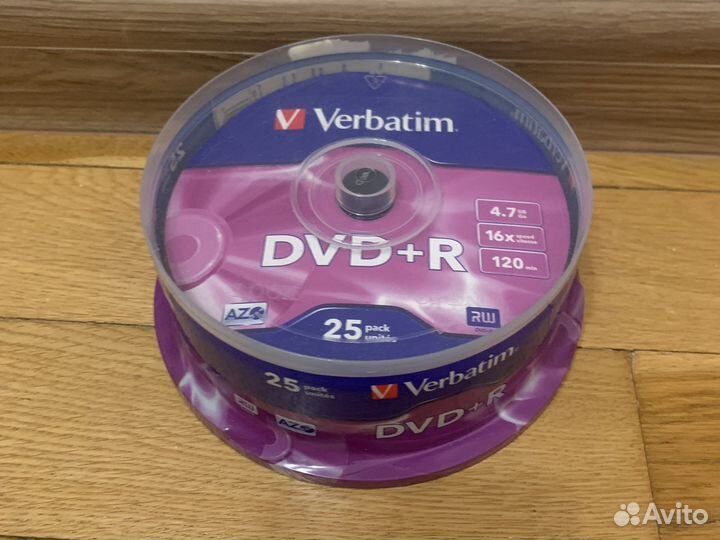 Диски dvd + r