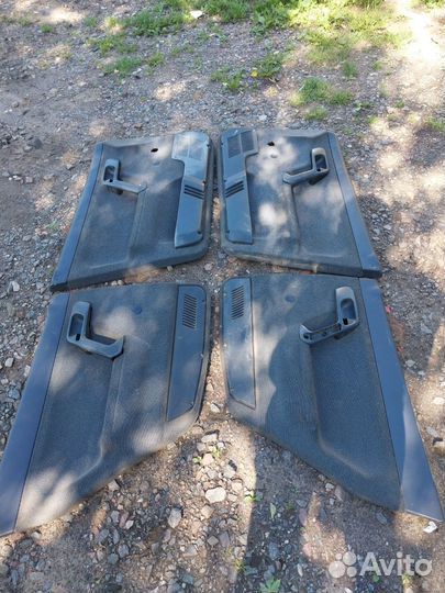 Дверные карты обшивки салона ваз 2110 2111 2112