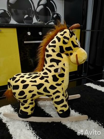 Качалка мягкая лошадка