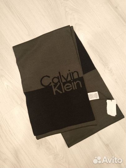 Calvin klein шарф 100% acrylic