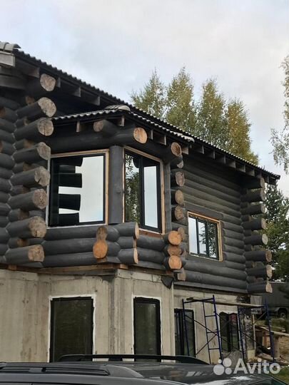 Монтаж Установка окон пвх остекление коттеджей