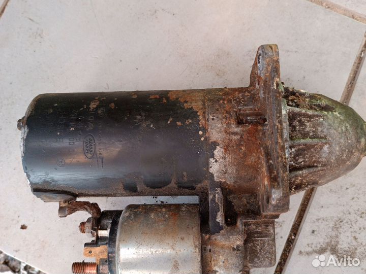 Стартер land rover