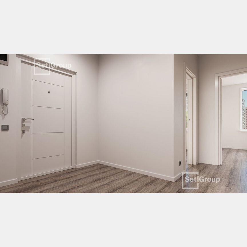 2-к. квартира, 58,5 м², 13/21 эт.