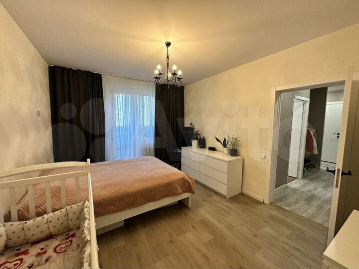 2-к. квартира, 54 м², 5/16 эт.