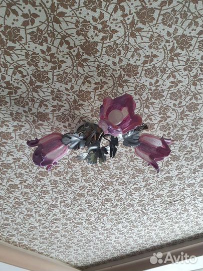 Люстра потолочная бу