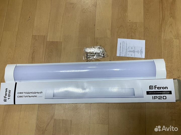 Светильник светодиодный дпо-18вт 4500К 1170Лм IP20